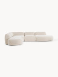 Wolke Modular XL Corner Sofa with Chaise Longue — Off-White