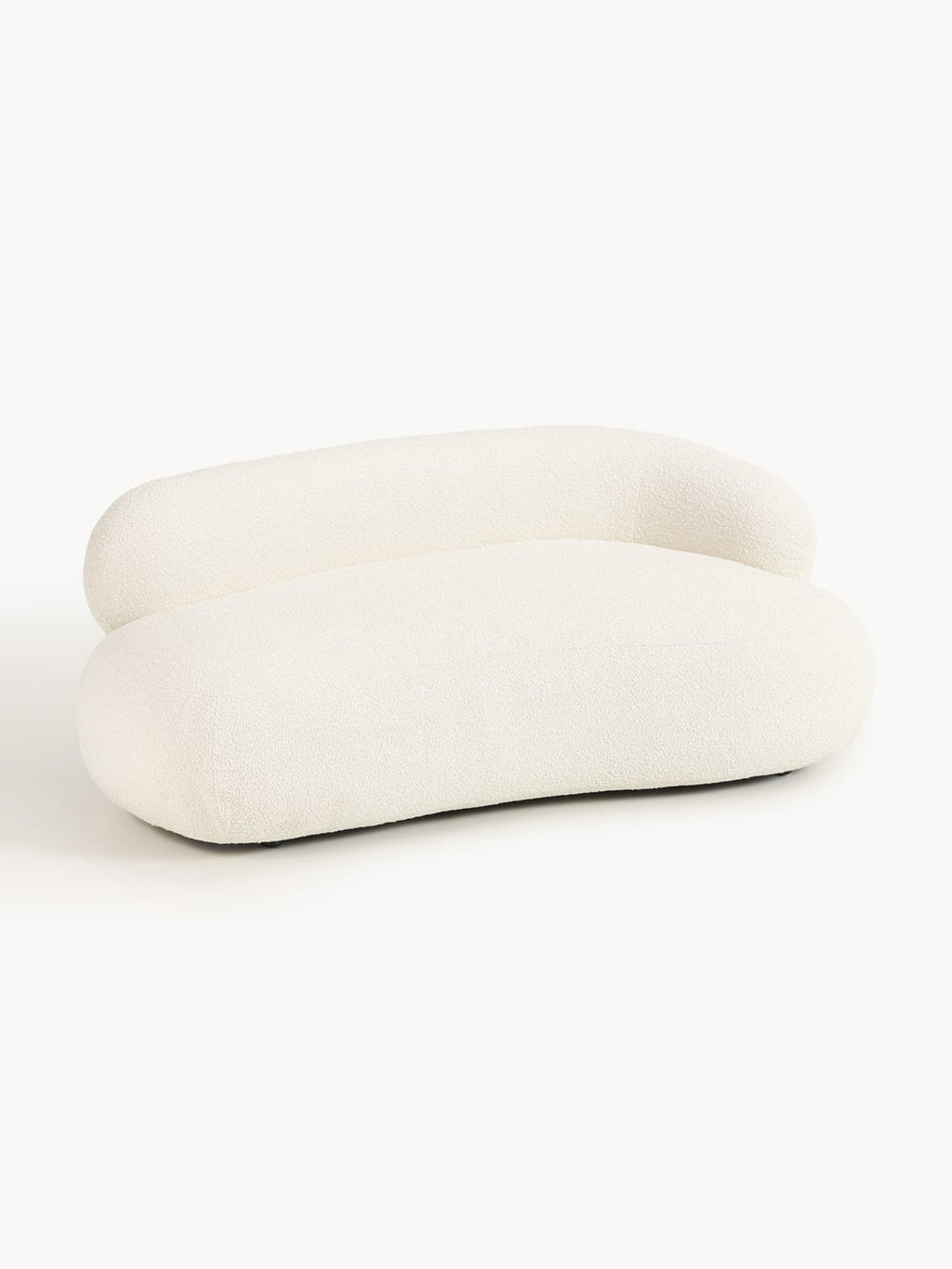 Alba Bouclé Sofa (2-seater) — Off-White