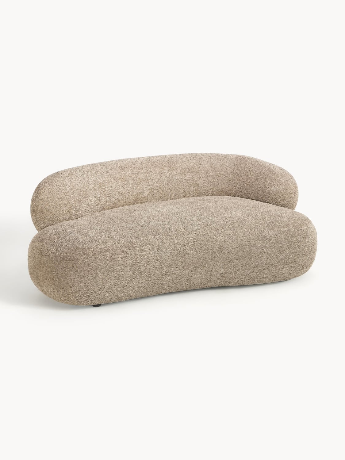 Alba Sofa (2-seater) in Teddy Bouclé — Sage