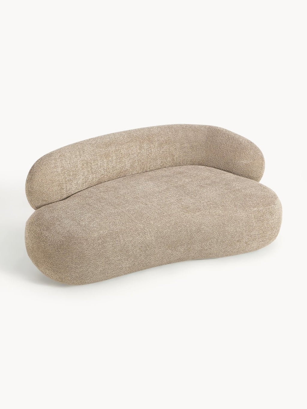 Alba Sofa (2-seater) in Teddy Bouclé — Sage