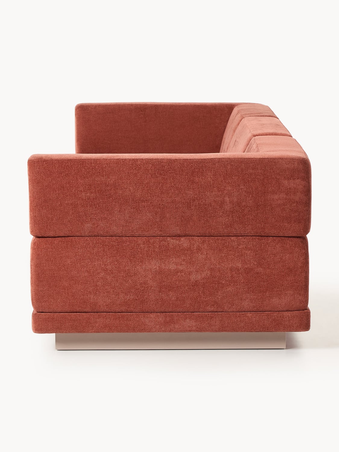 Colin Modular Sofa (4-seater) — Terracotta