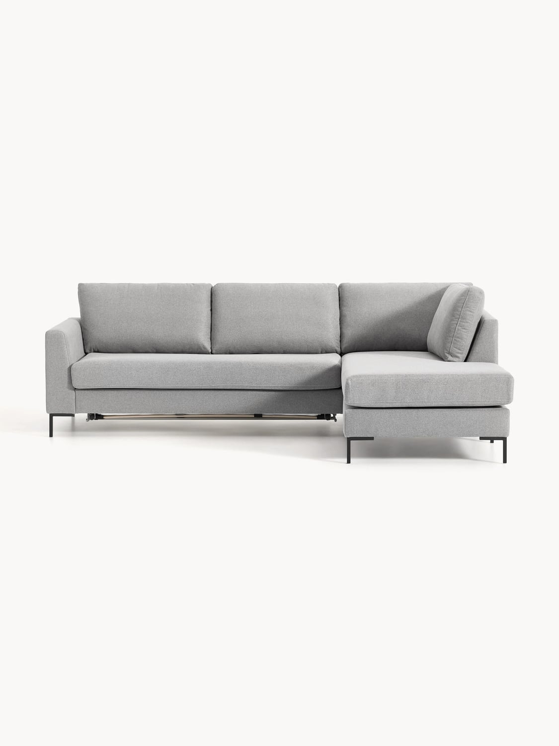 Luna Sofa Bed with Mattress, 3-seater — Grey