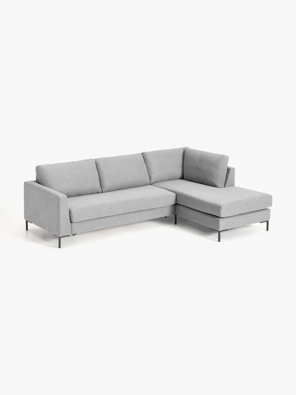 Luna Sofa Bed with Mattress, 3-seater — Grey