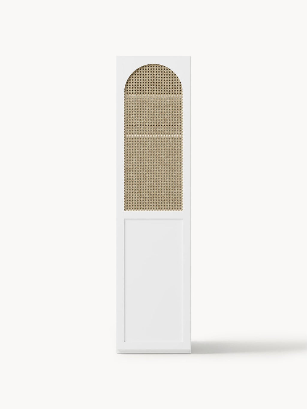 Jeanne Modular Hinged-Door Wardrobe, 50 cm Width, in various sizes — Light Grey