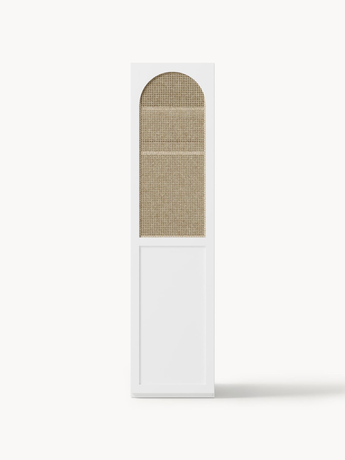 Jeanne Modular Hinged-Door Wardrobe, 50 cm Width, in various sizes — Light Grey