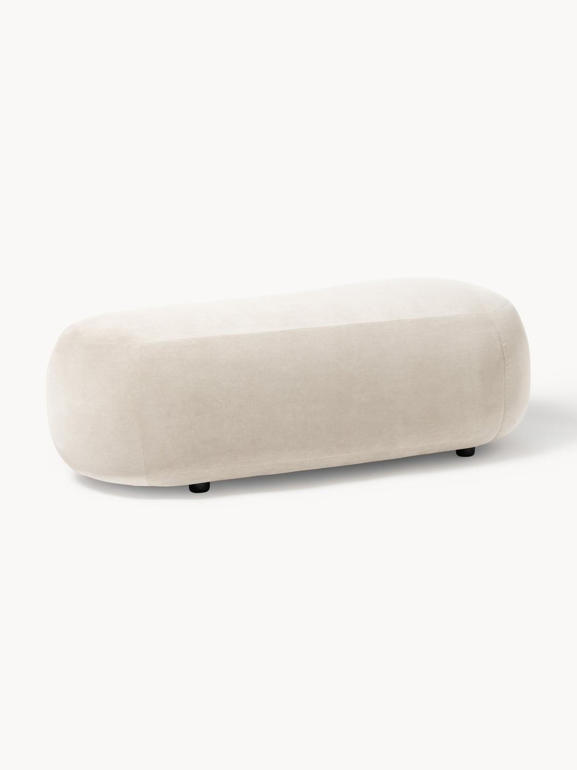 Alba XL-Ottoman — Oatmeal