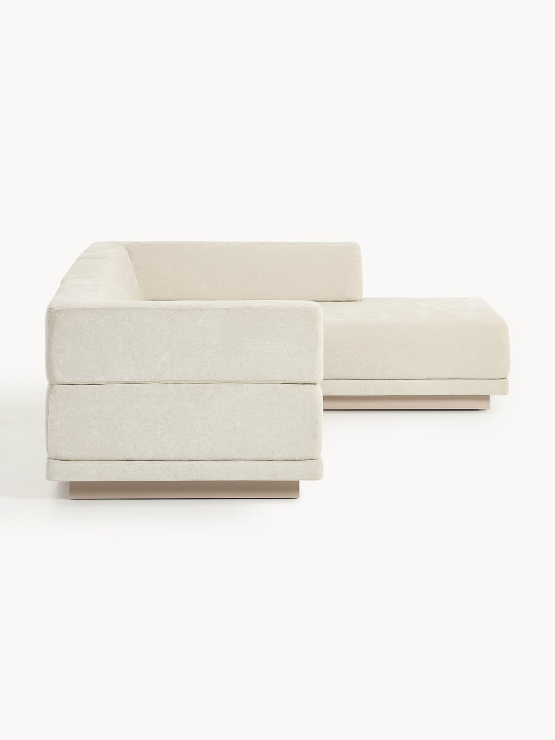 Colin Modular Corner Sofa (4-seater) — Light Grey