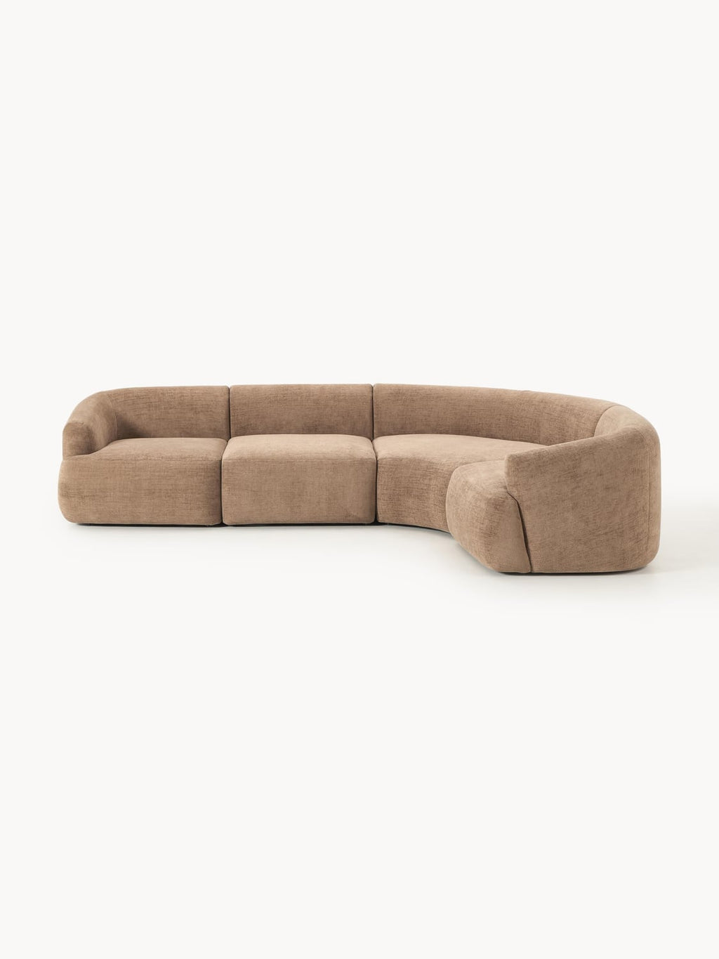 Sofia Modular Corner Sofa (4-seater) — Taupe