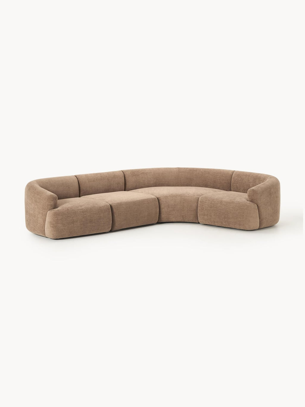 Sofia Modular Corner Sofa (4-seater) — Taupe