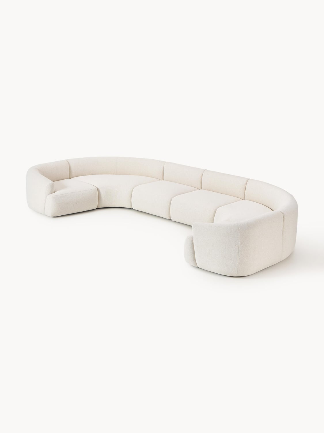 Sofia Modular Bouclé XL Sofa — Ivory