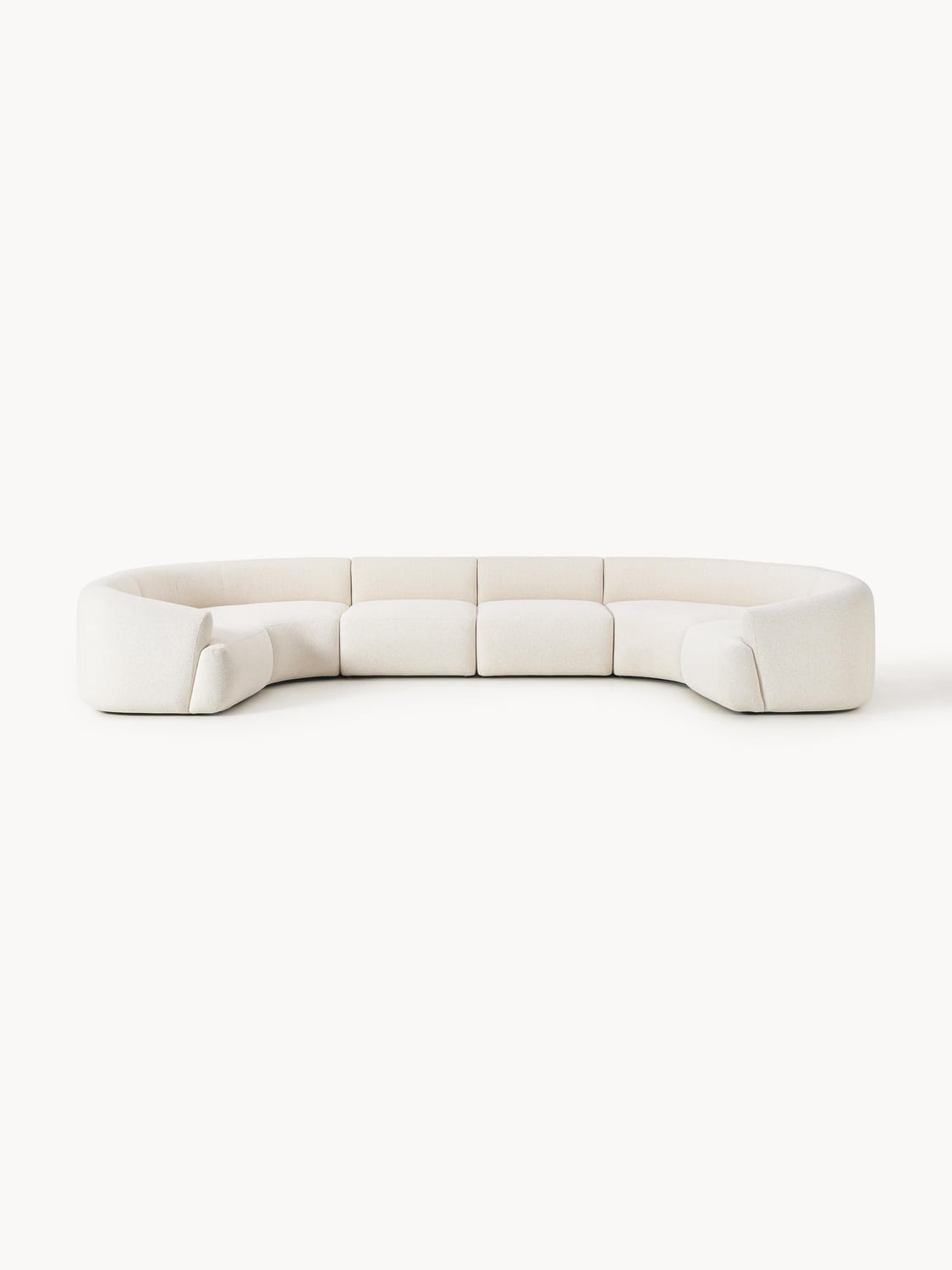 Sofia Modular Bouclé XL Sofa — Ivory