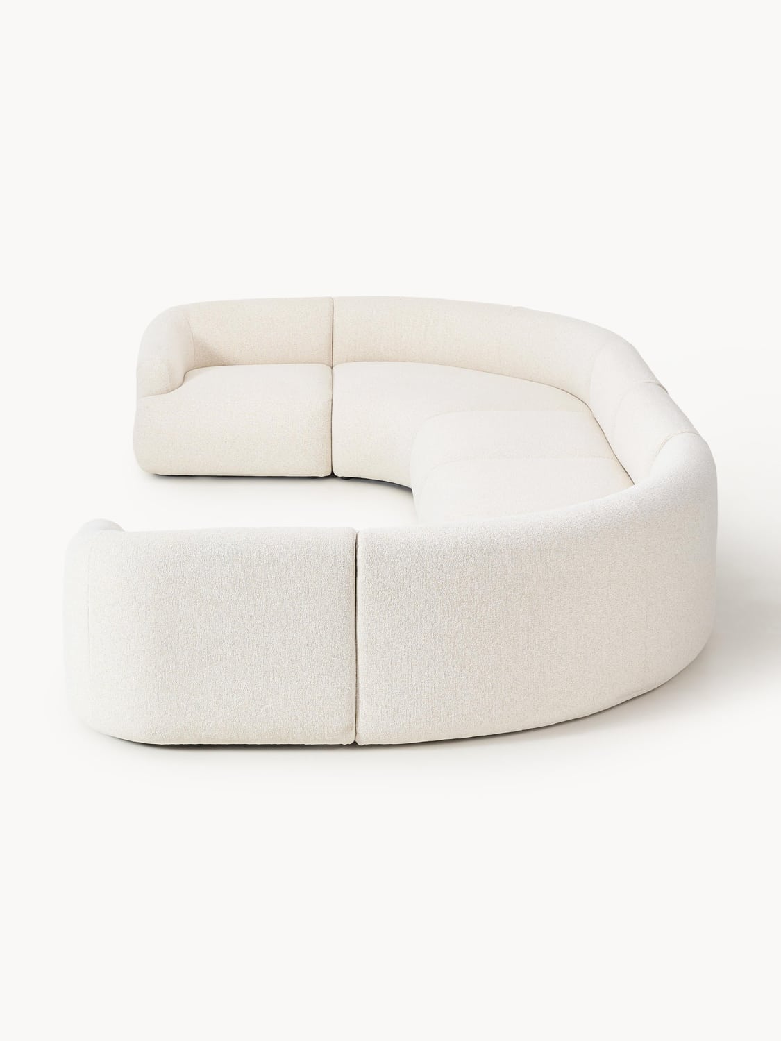 Sofia Modular Bouclé XL Sofa — Ivory