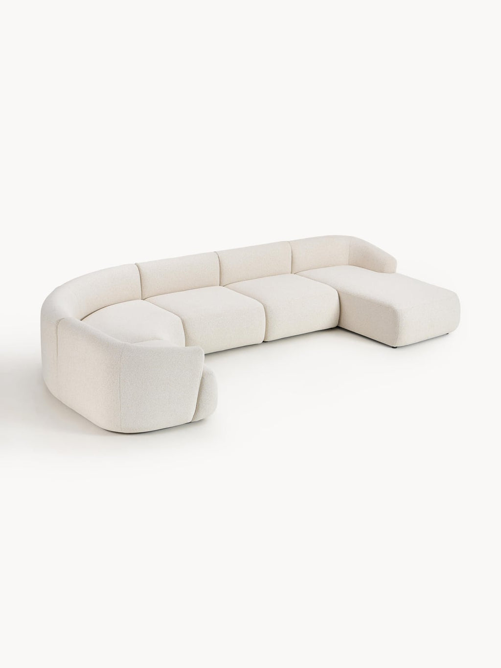 Sofia Modular Bouclé XL Sofa — Vanilla