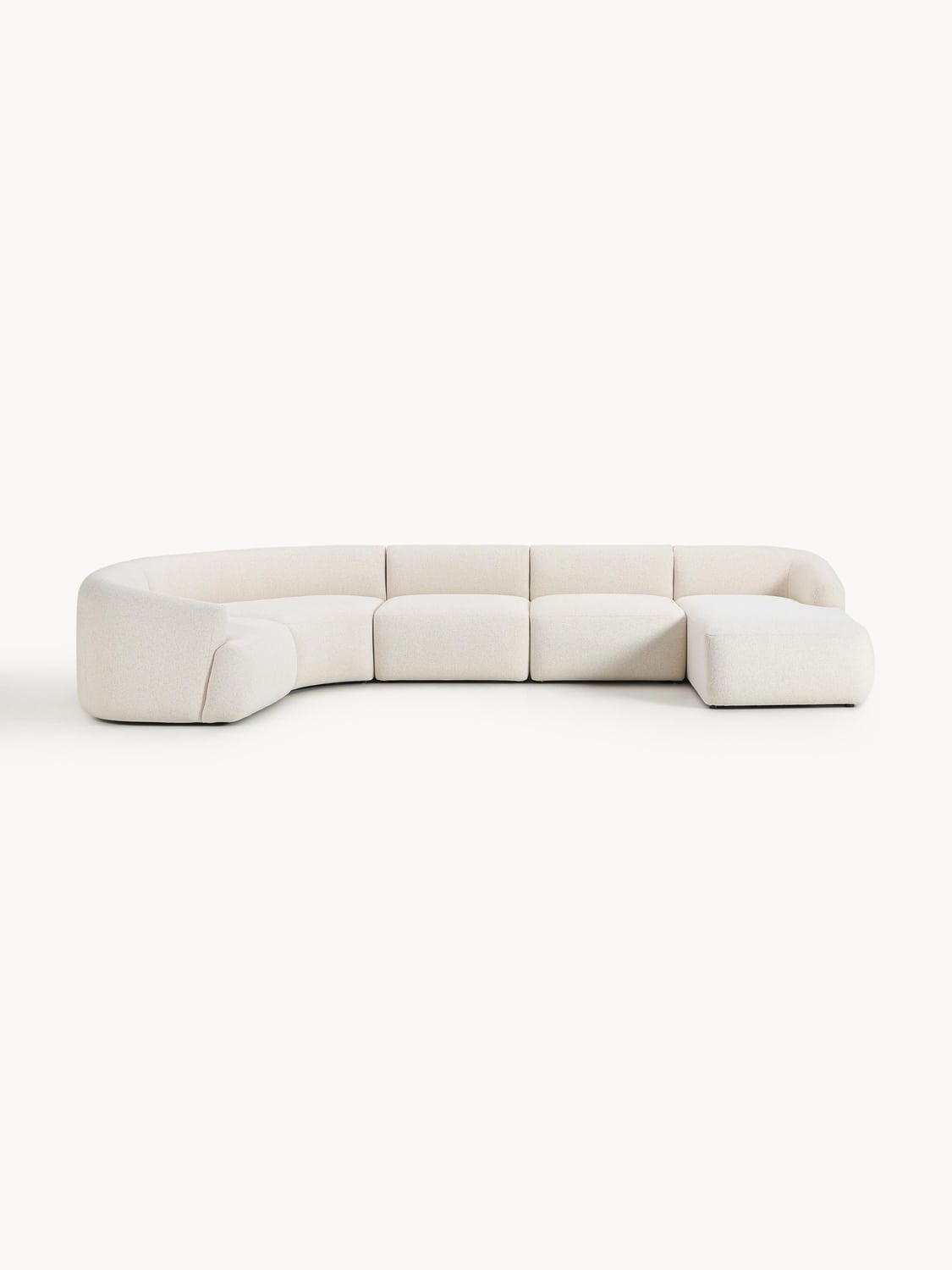 Sofia Modular Bouclé XL Sofa — Vanilla
