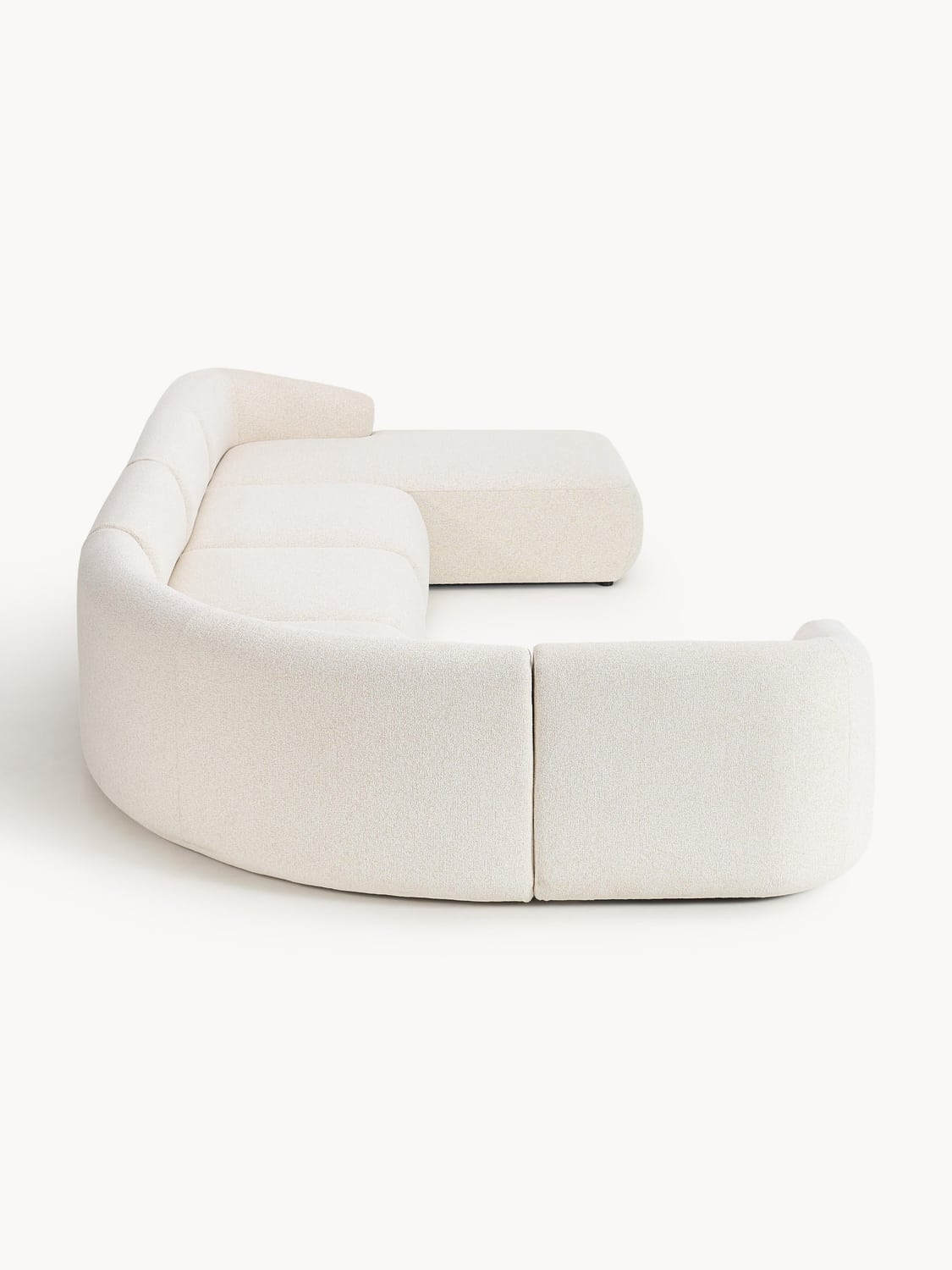 Sofia Modular Bouclé XL Sofa — Vanilla