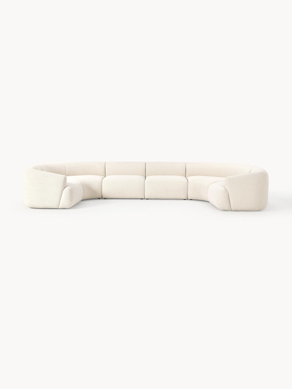Sofia Modular Bouclé XL Sofa — Chalk White