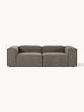 Lennon Modular Sofa (3-seater) in Bouclé — Dark Grey