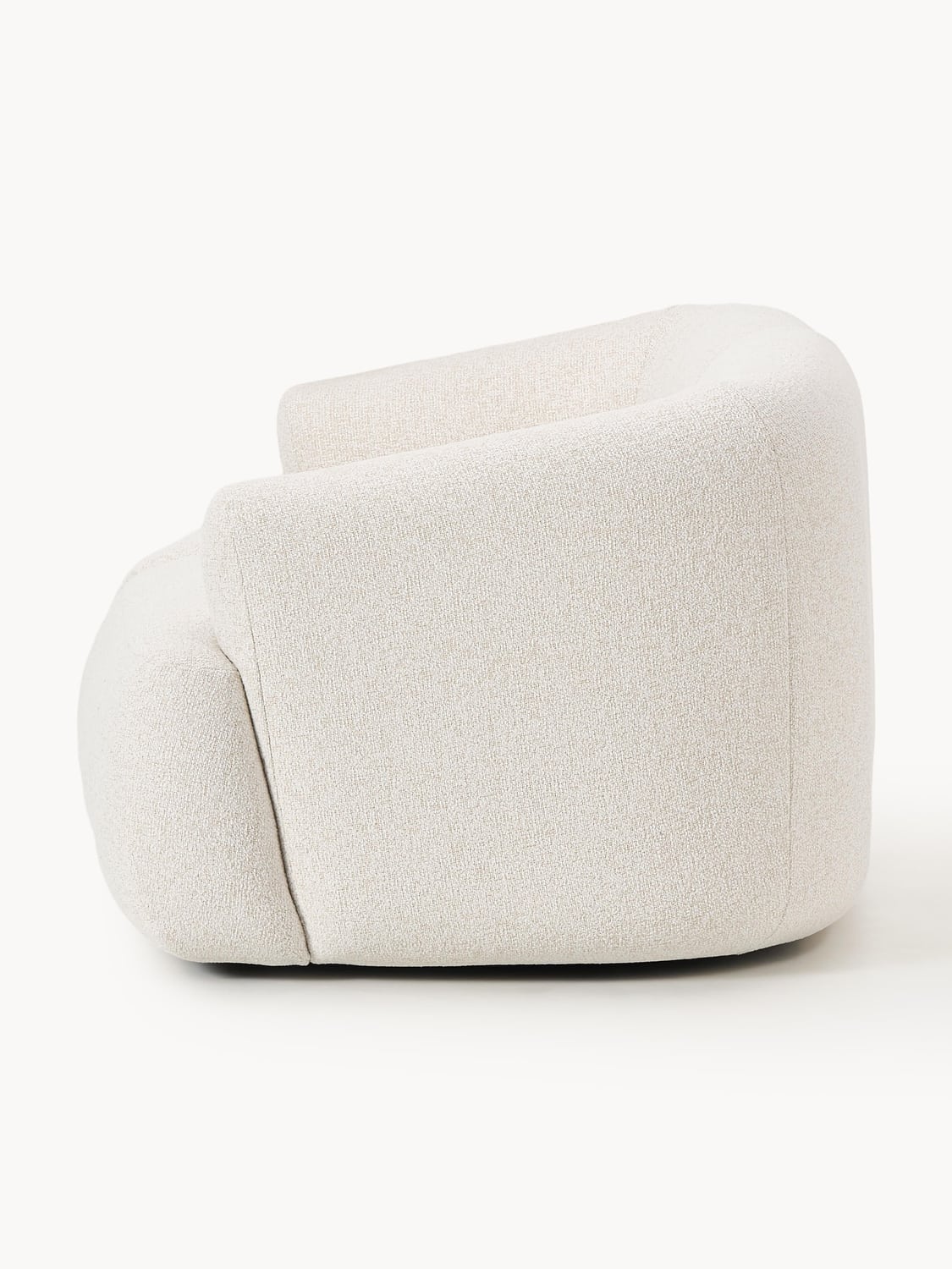 Sofia Modular Bouclé Sofa (2-seater) — Ivory