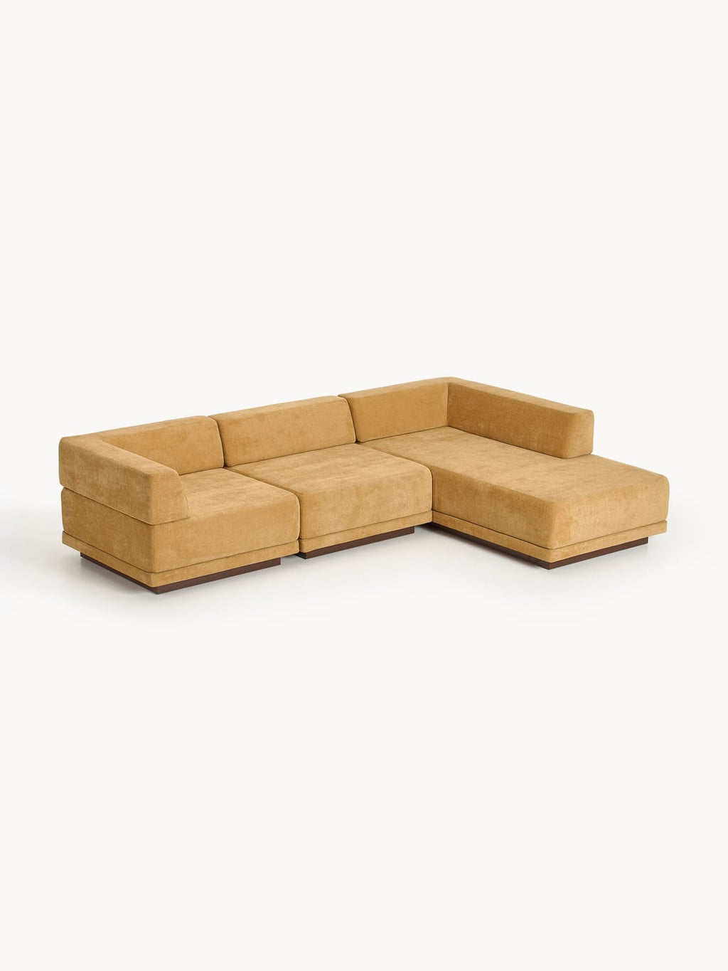 Colin Modular Corner Sofa (4-seater) — Camel