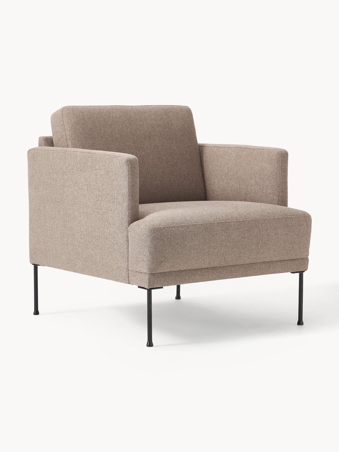 Fluente Armchair — Warm Grey