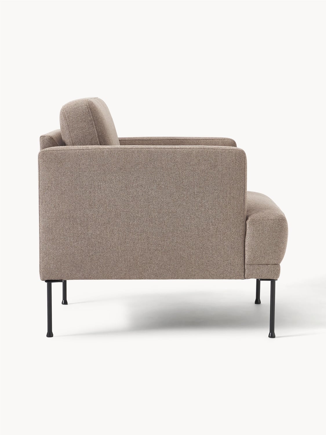 Fluente Armchair — Warm Grey