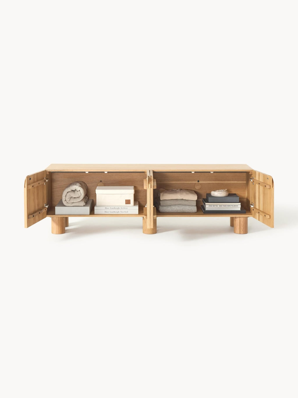 Cadi TV-Lowboard in Oak — Sand