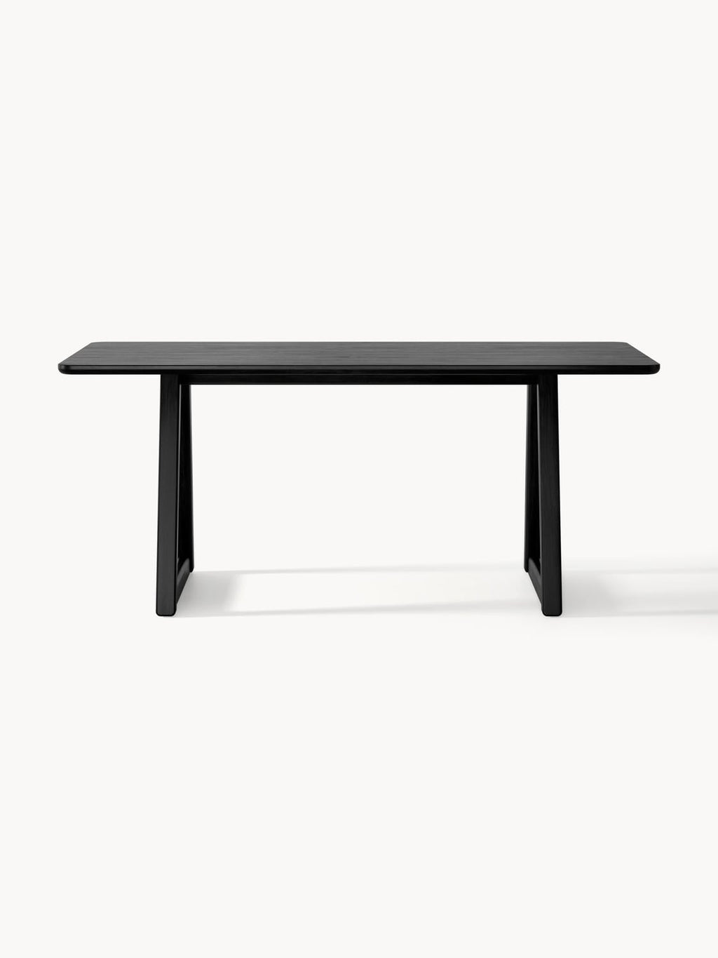 Nik Dining Table in Oak, in various sizes — Dark Grey