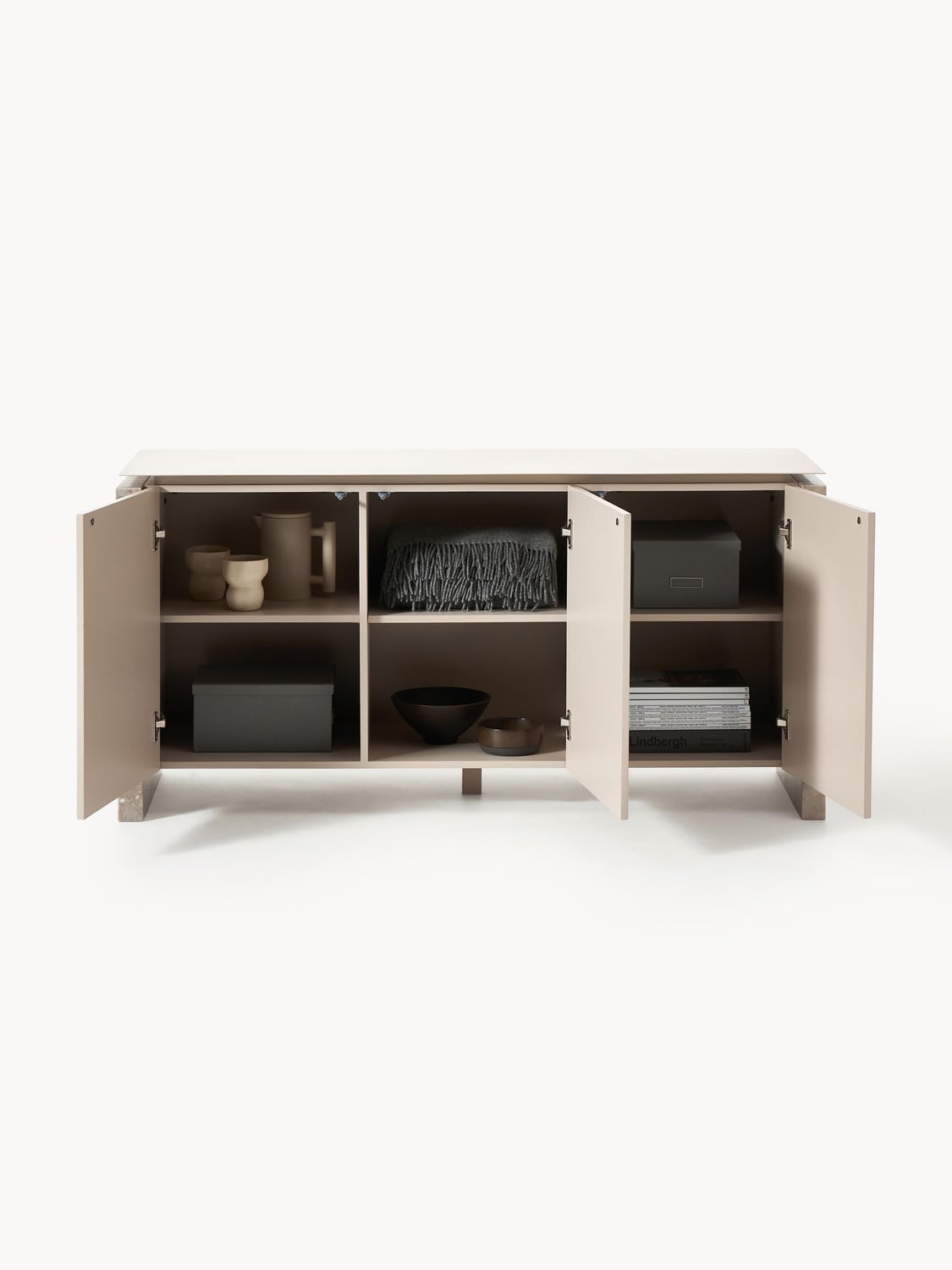 Bruce Sideboard in Marble and Metal