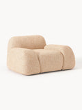 Wolke Bouclé Lounge Chair — Sand
