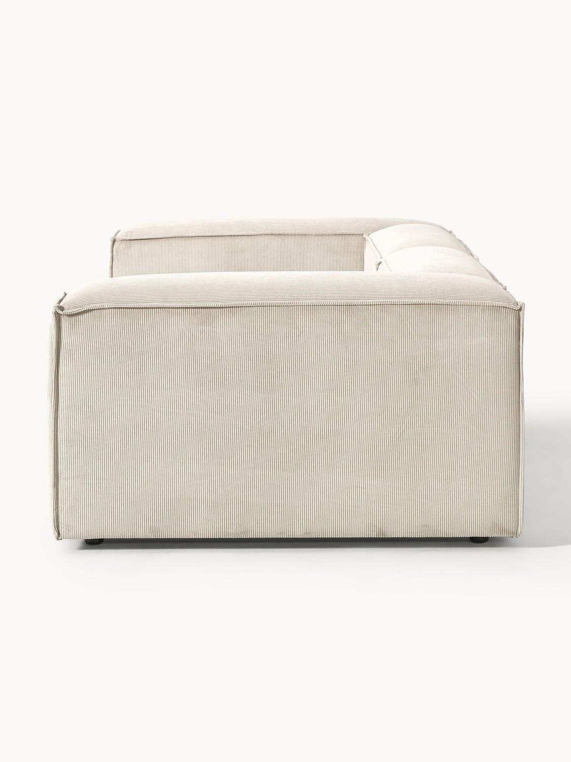 Lennon Modular Sofa (3-seater) in Corduroy — Oatmeal