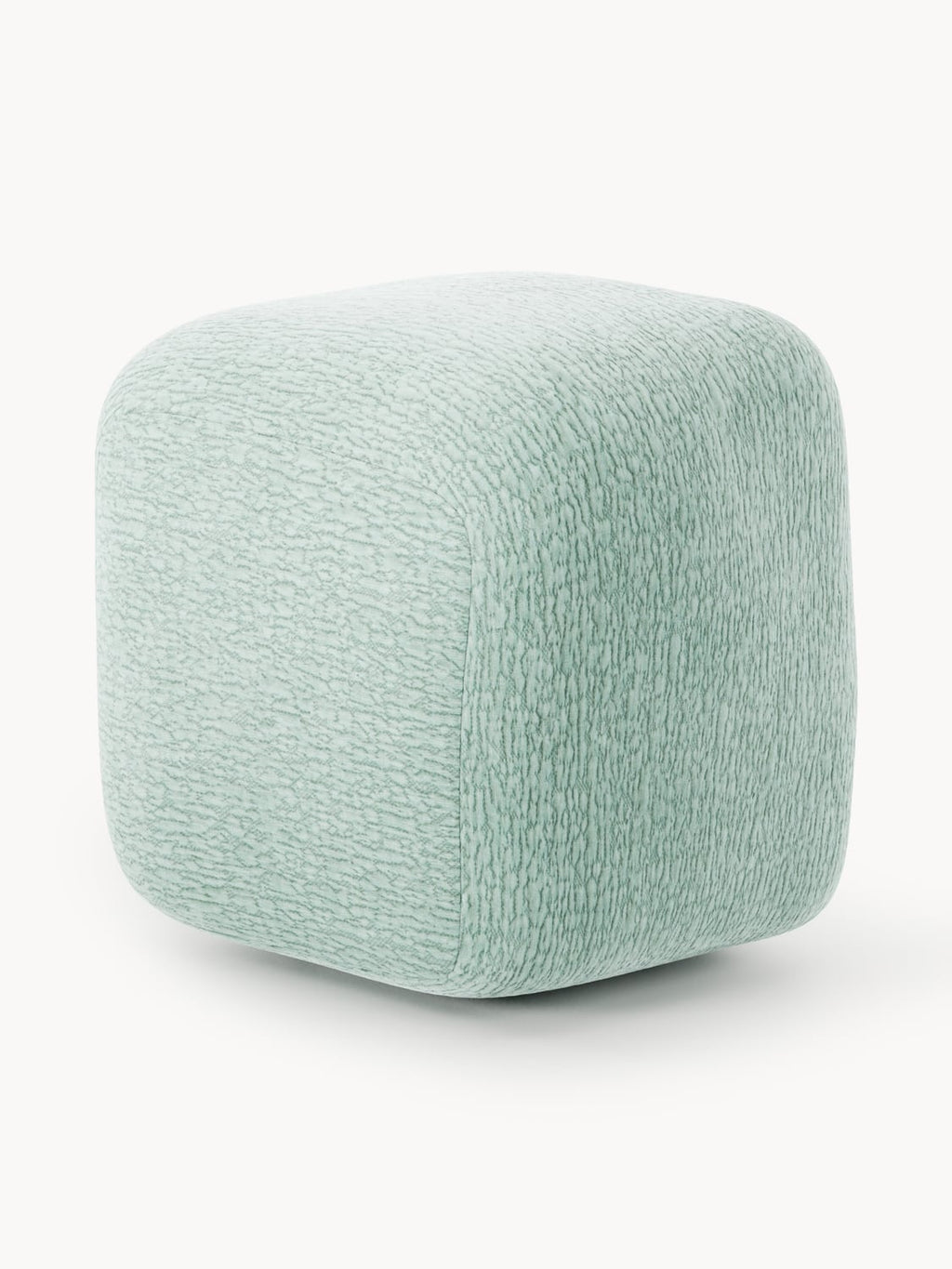 Wolke Tall Sofa Ottoman — Light Blue