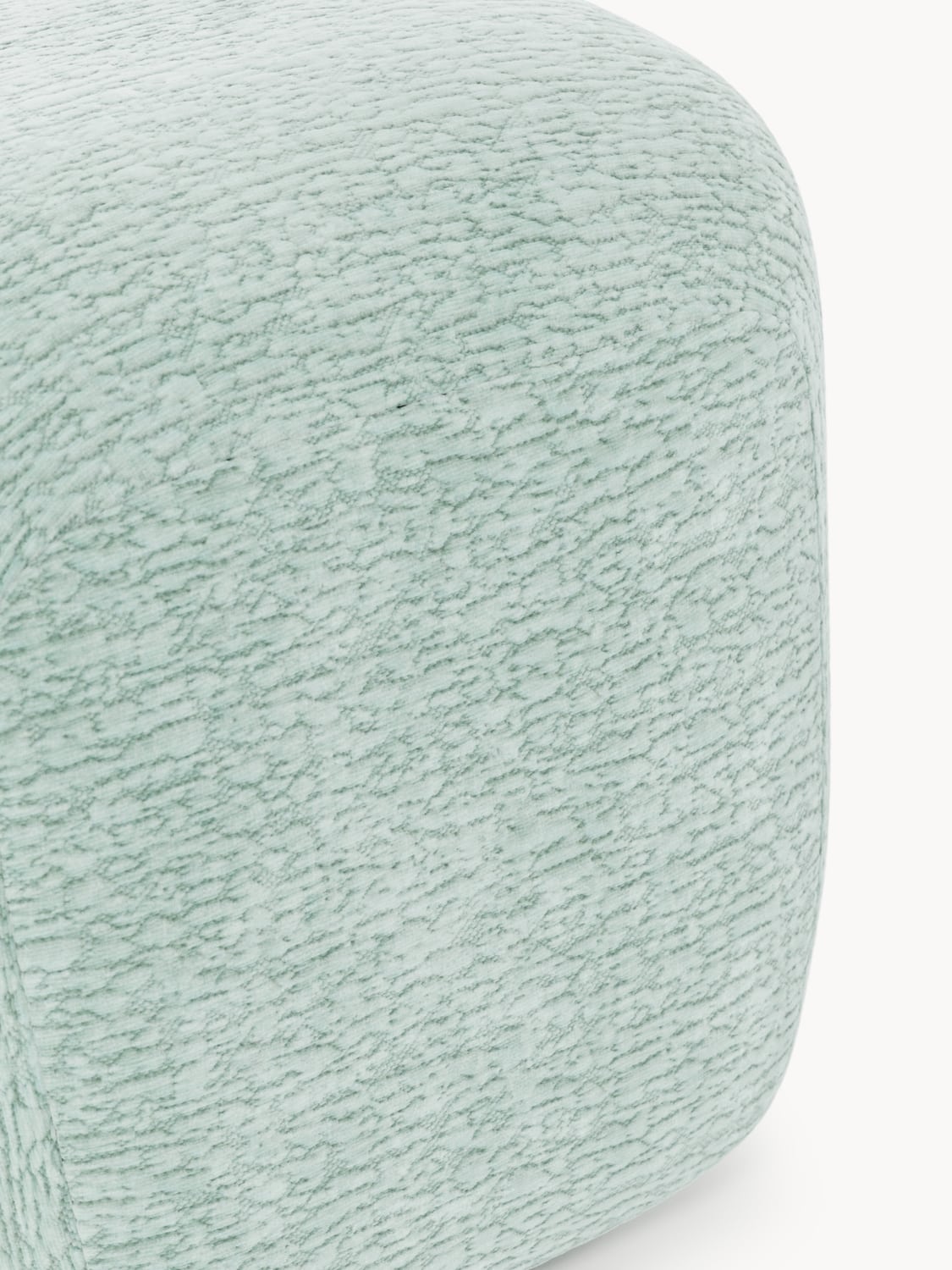 Wolke Tall Sofa Ottoman — Light Blue
