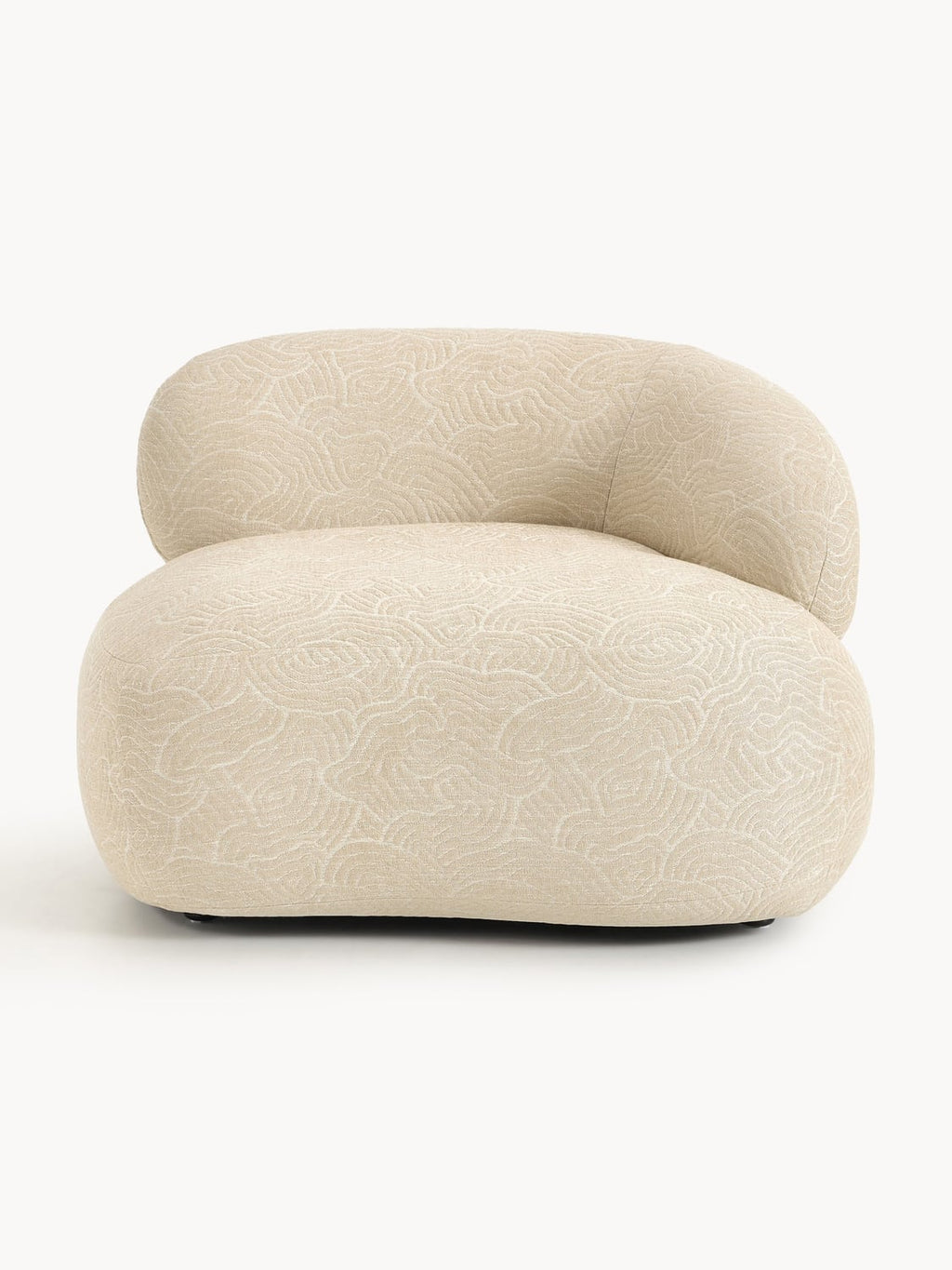 Alba Lounge Chair — Beige