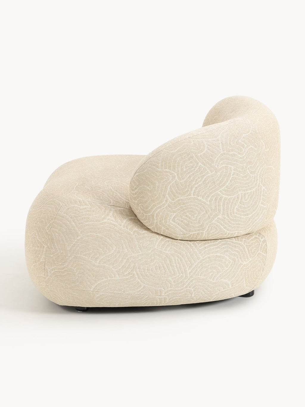 Alba Lounge Chair — Beige