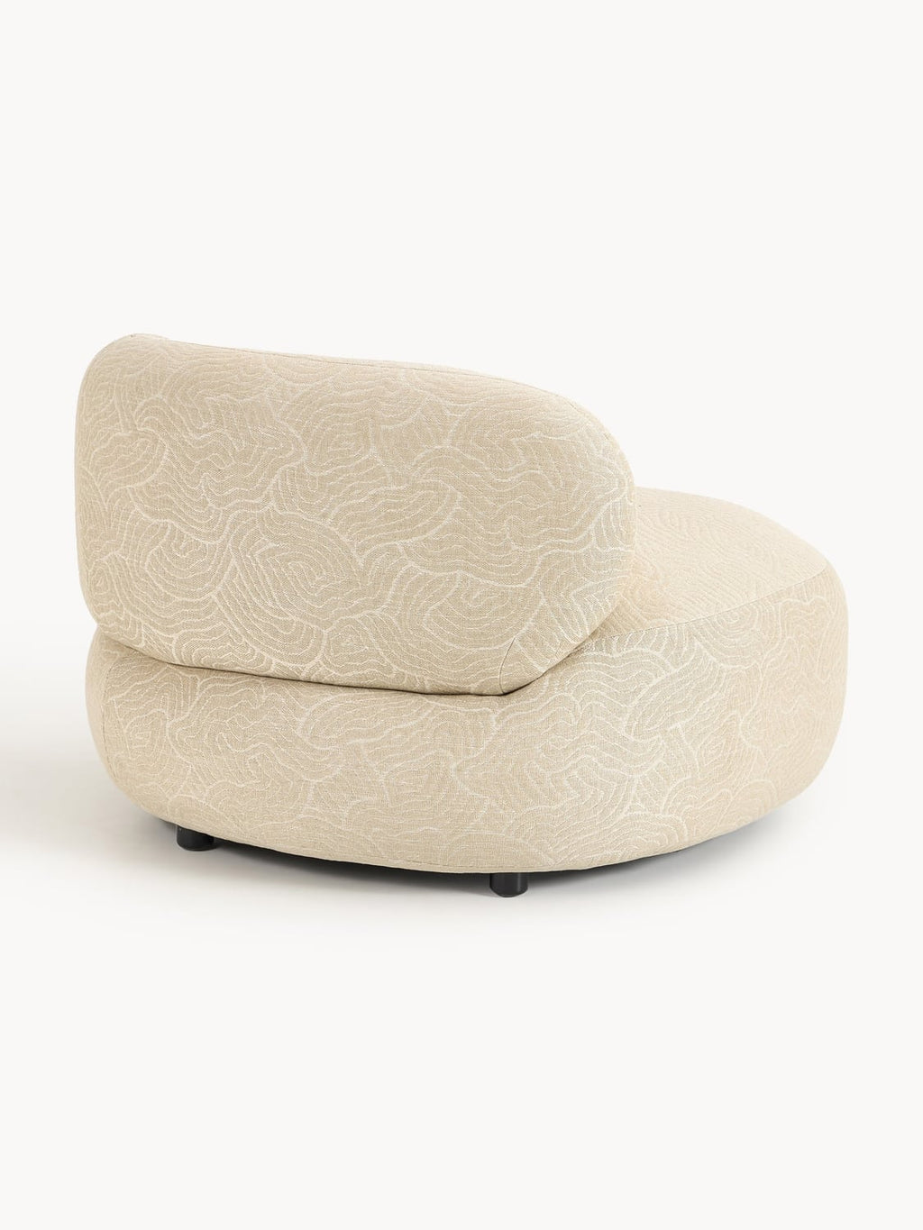 Alba Lounge Chair — Beige
