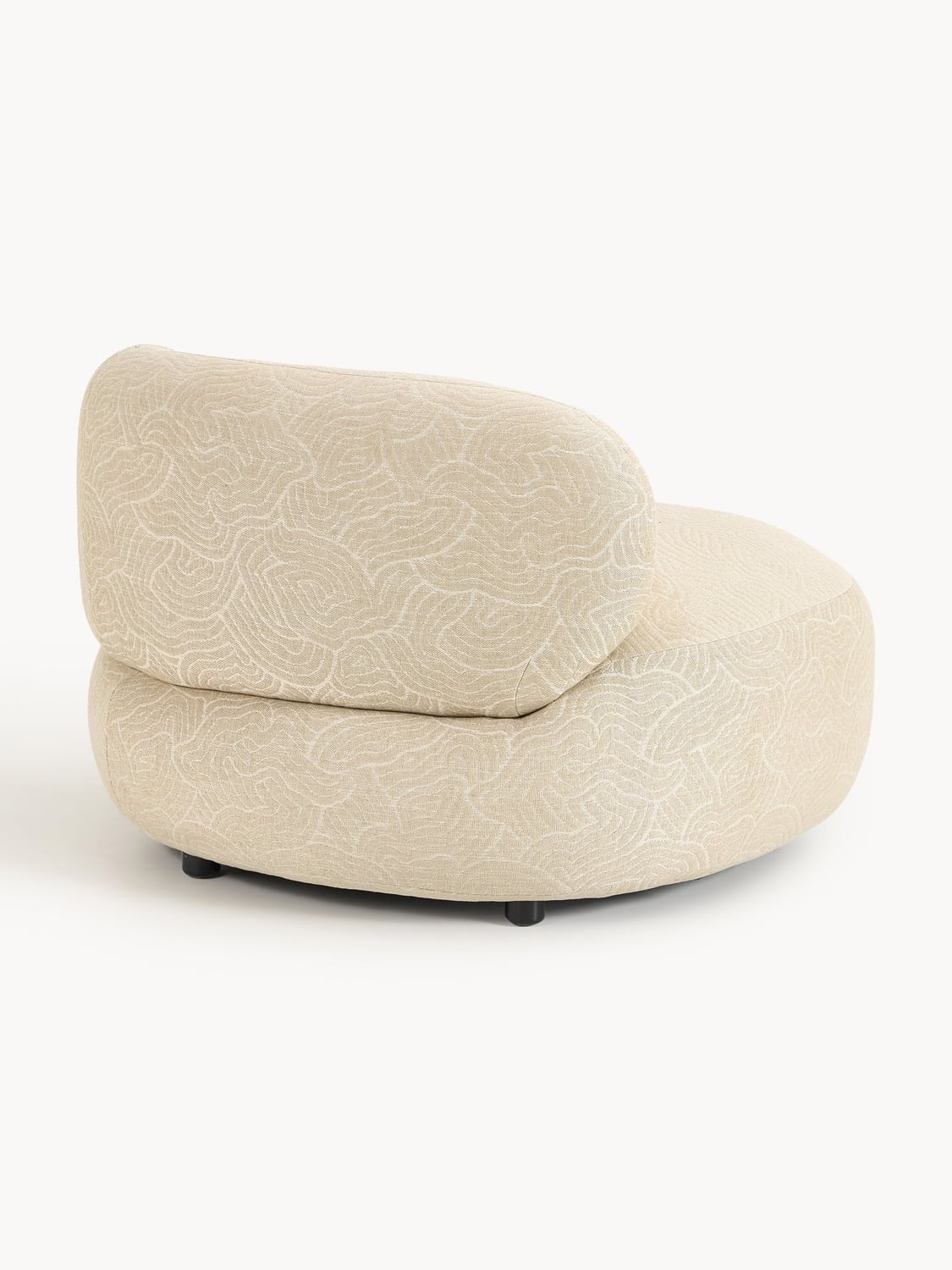 Alba Lounge Chair — Beige