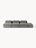 Felix Modular XL Sofa (3-seater) with Ottoman — Dark Grey
