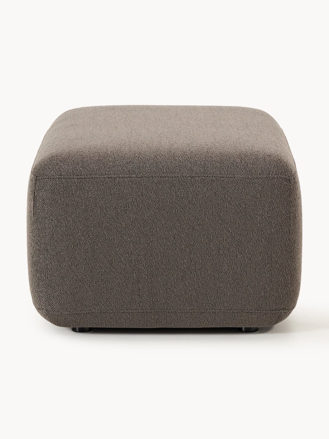 Naomi Garden Ottoman — Dark Grey