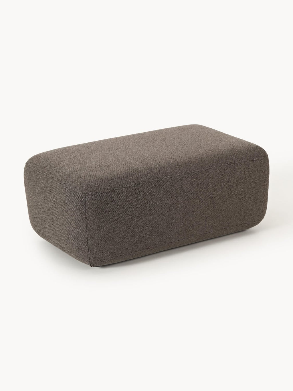 Naomi Garden Ottoman — Dark Grey