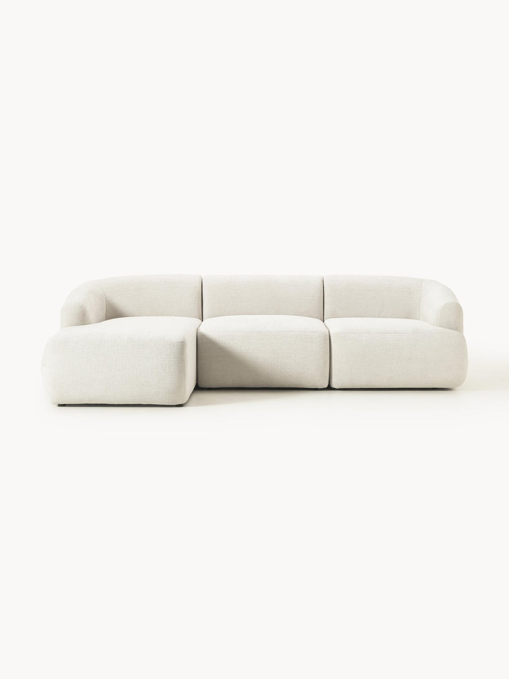 Sofia Modular Corner Sofa (3-seater) — Light Grey